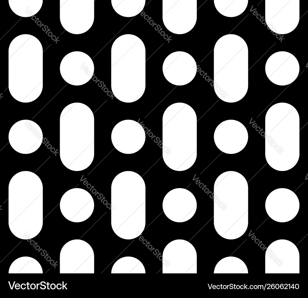 Simple geometric seamless lines circles pattern Simple geometric seamless lines circles pattern vector image