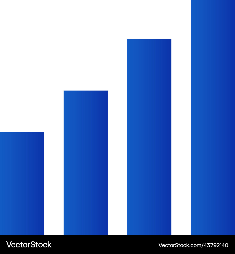 Simple graphical representation of a graph vector image