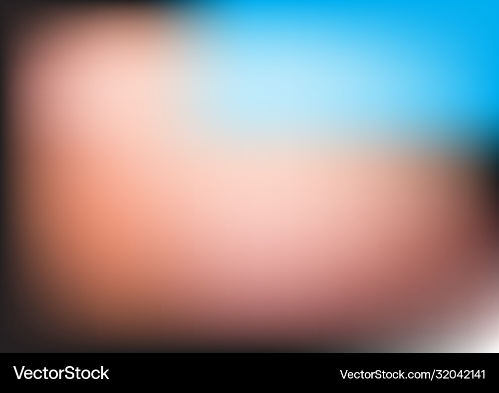 Abstract soft multi-color gradient background Vector Image