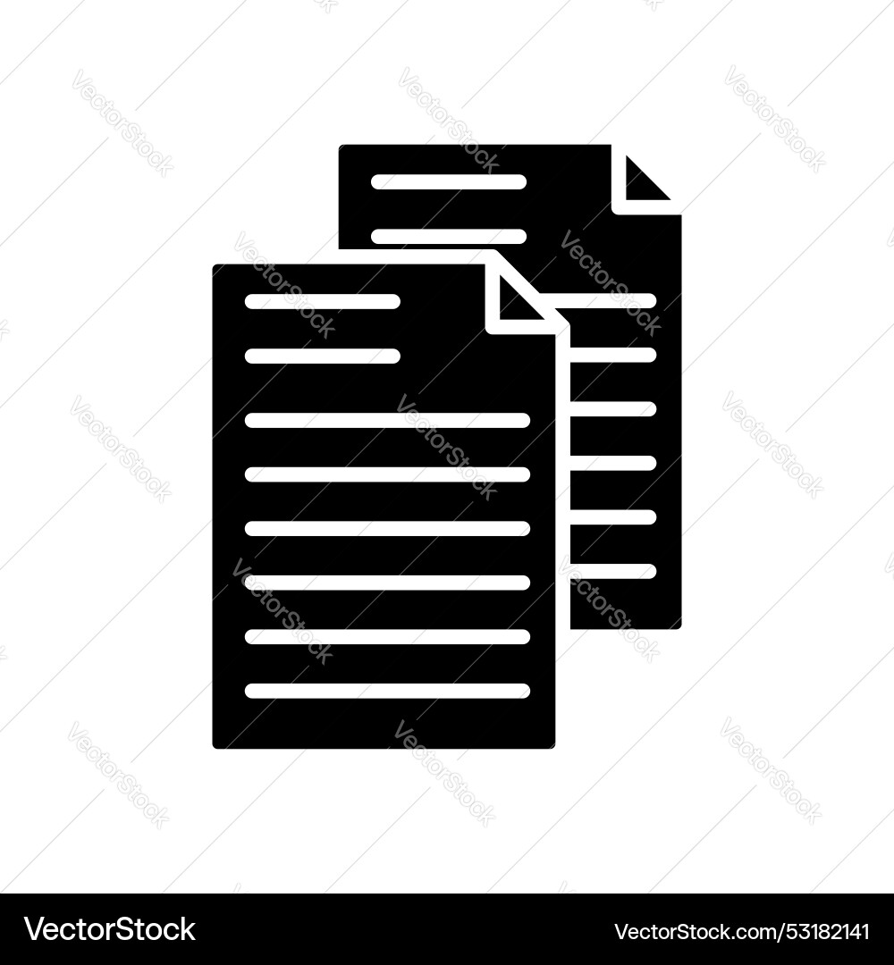 Duplicate icon set copy data files symbol Duplicate icon set copy data files symbol Vektorbild