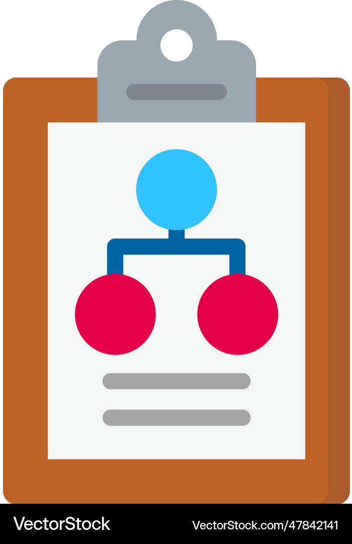 Flow chart icon image vector image