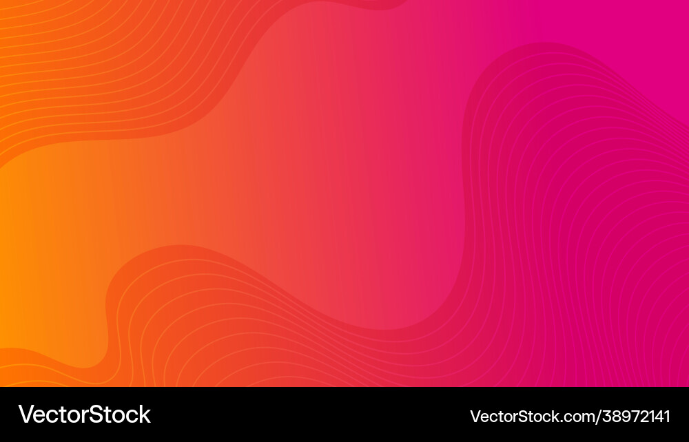 Modern colorful gradient background with wave Modern colorful gradient background with wave Vector Image