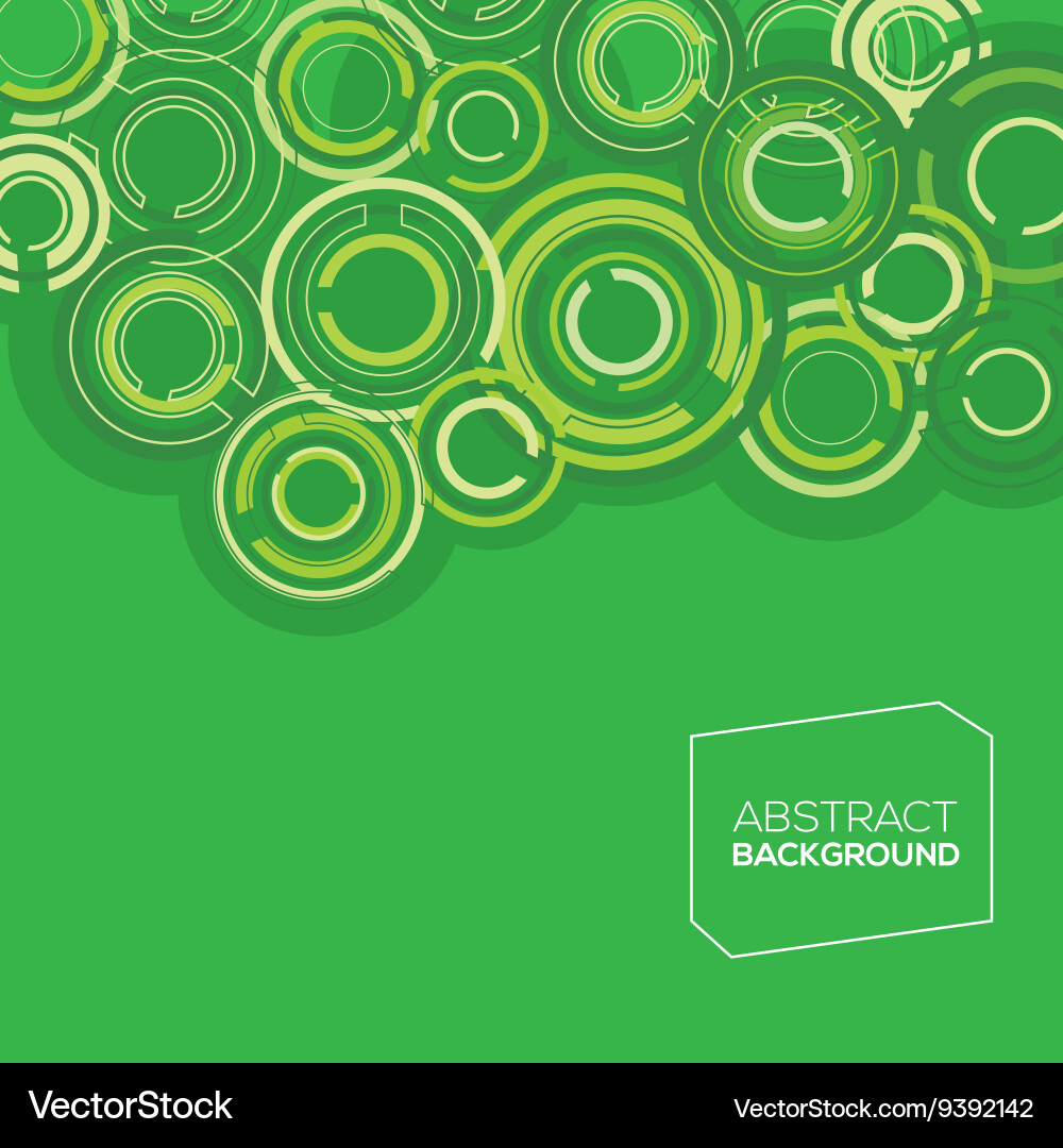 Abstract Circles Background Vector Image