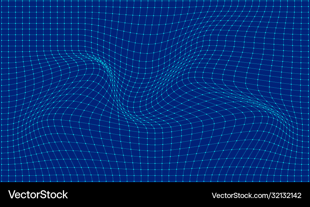 Abstract wave line violet pattern vector image