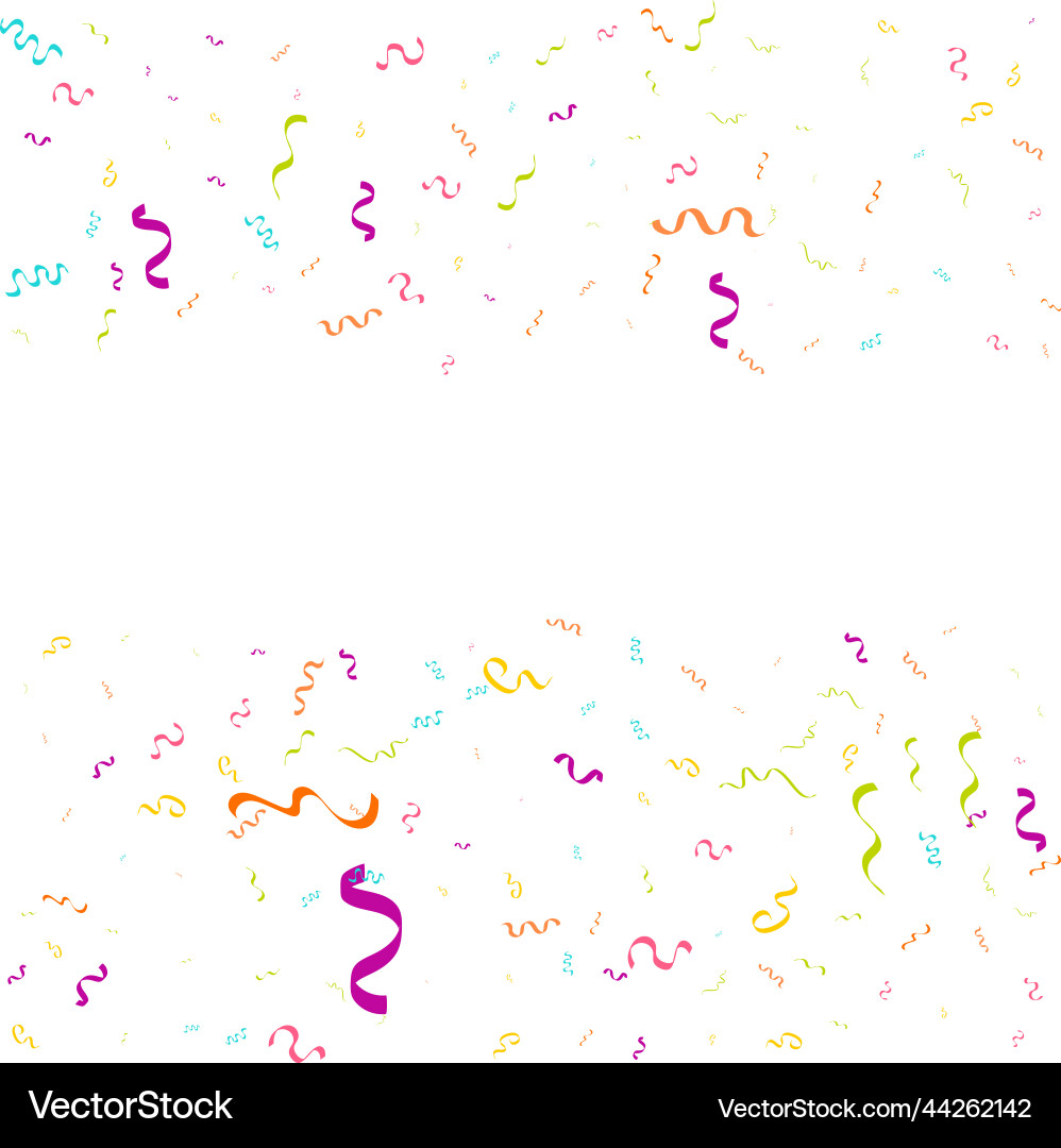 Abstract white background with many falling tiny Vector Image