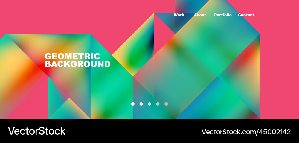 Dynamic lines triangles rectangles geometric Dynamic lines triangles rectangles geometric vector image