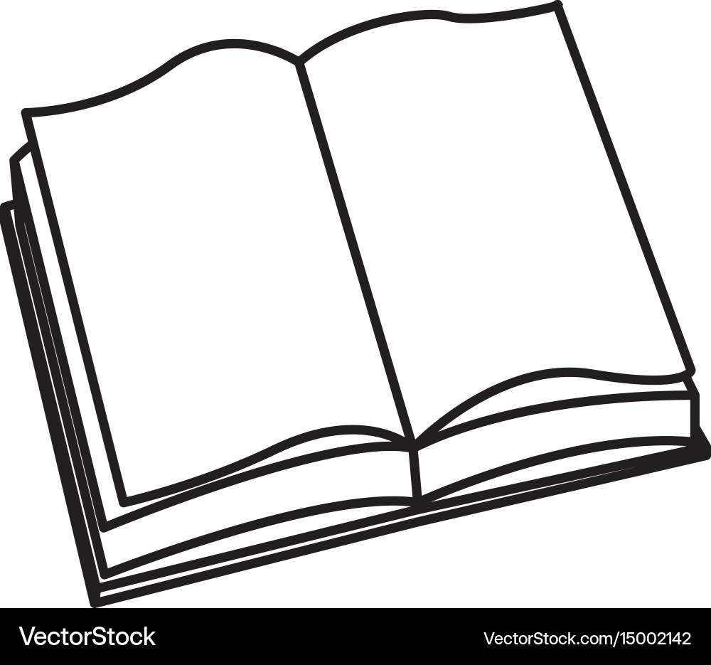 Open book learn read knowledge study Vector Image