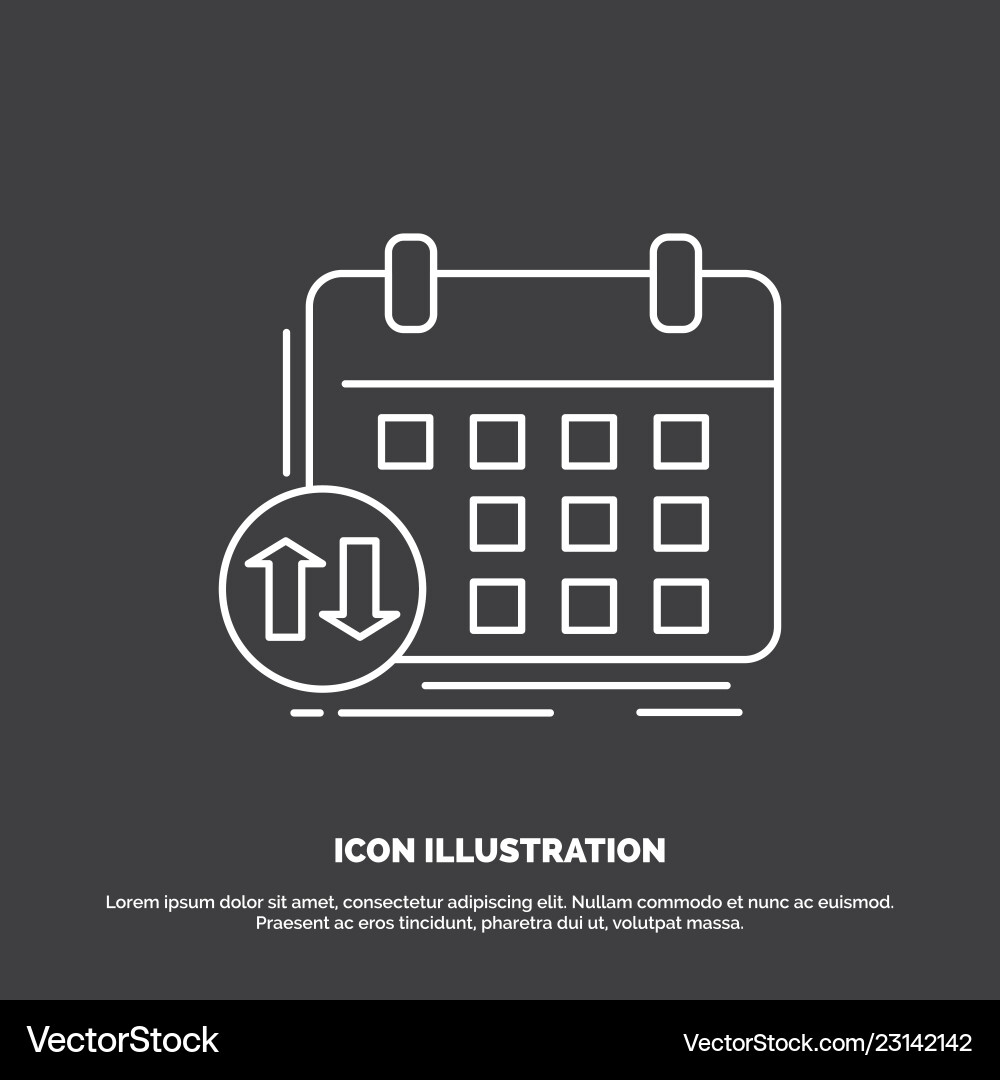 Schedule classes timetable appointment event icon Schedule classes timetable appointment event icon vector image