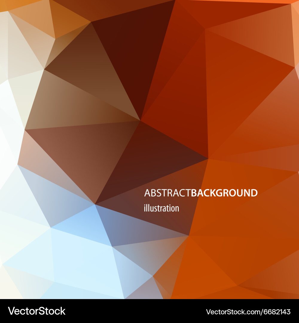 Abstract triangular background Vector Image