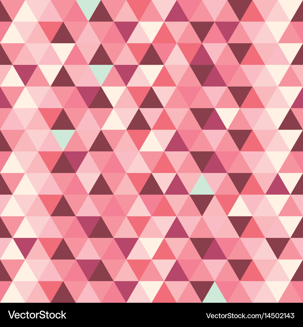 Background abstract pattern triangles colorful vector image