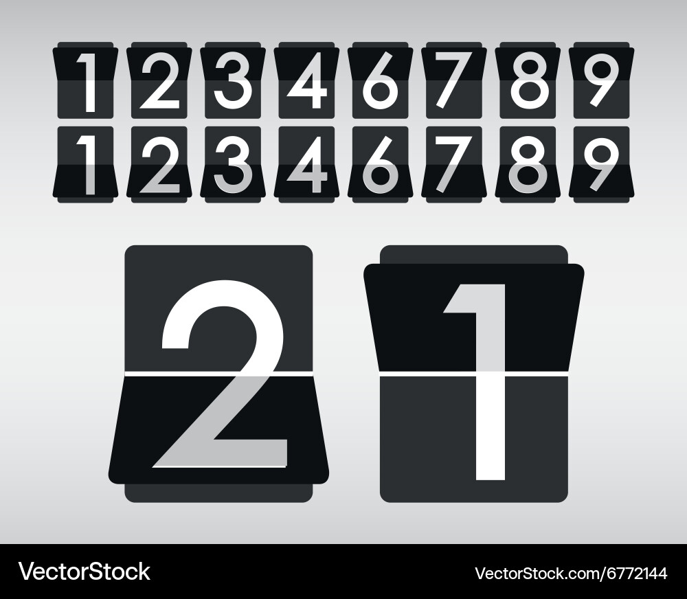 Codes and digits vector image