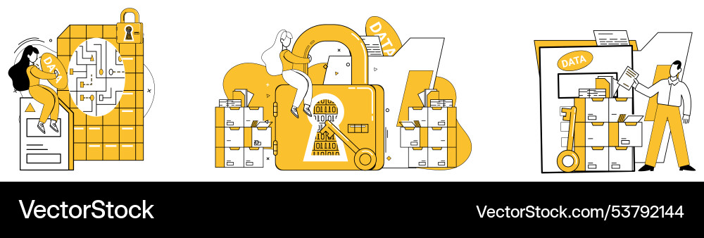 Data storage is memory bank where Data storage is memory bank where vector image