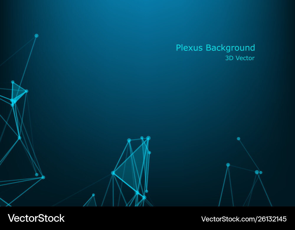 Abstract illuminated particles and lines plexus Abstract illuminated particles and lines plexus vector image