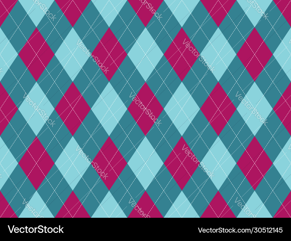 Argyle pattern seamless fabric texture background Argyle pattern seamless fabric texture background Vector Image