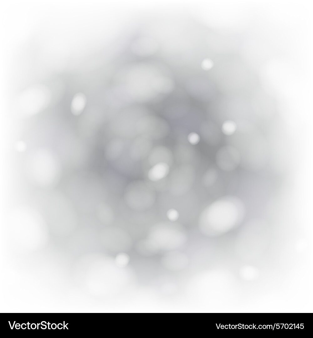 Bokeh light background with white copyspace vector image