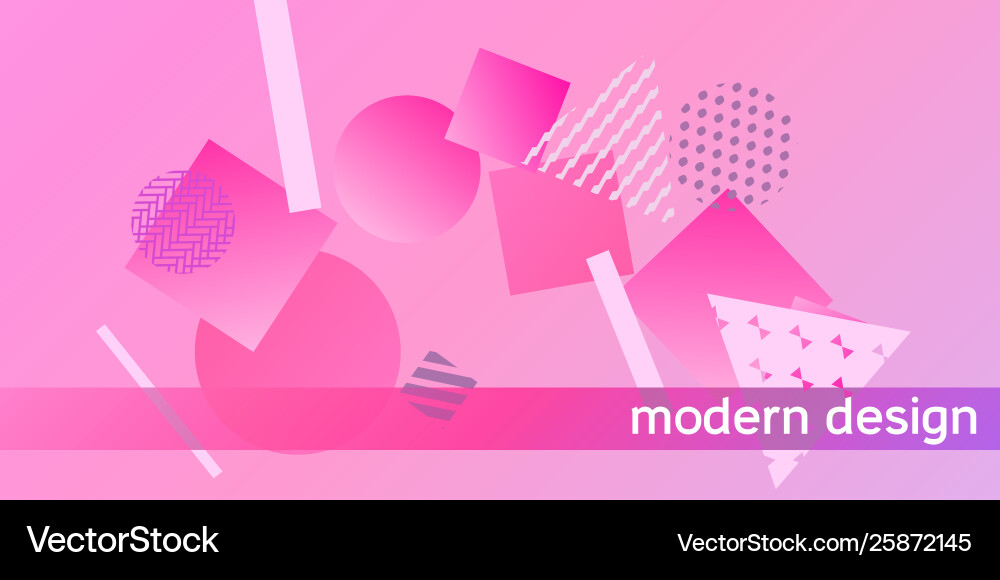 Geometric abstract background Vector Image