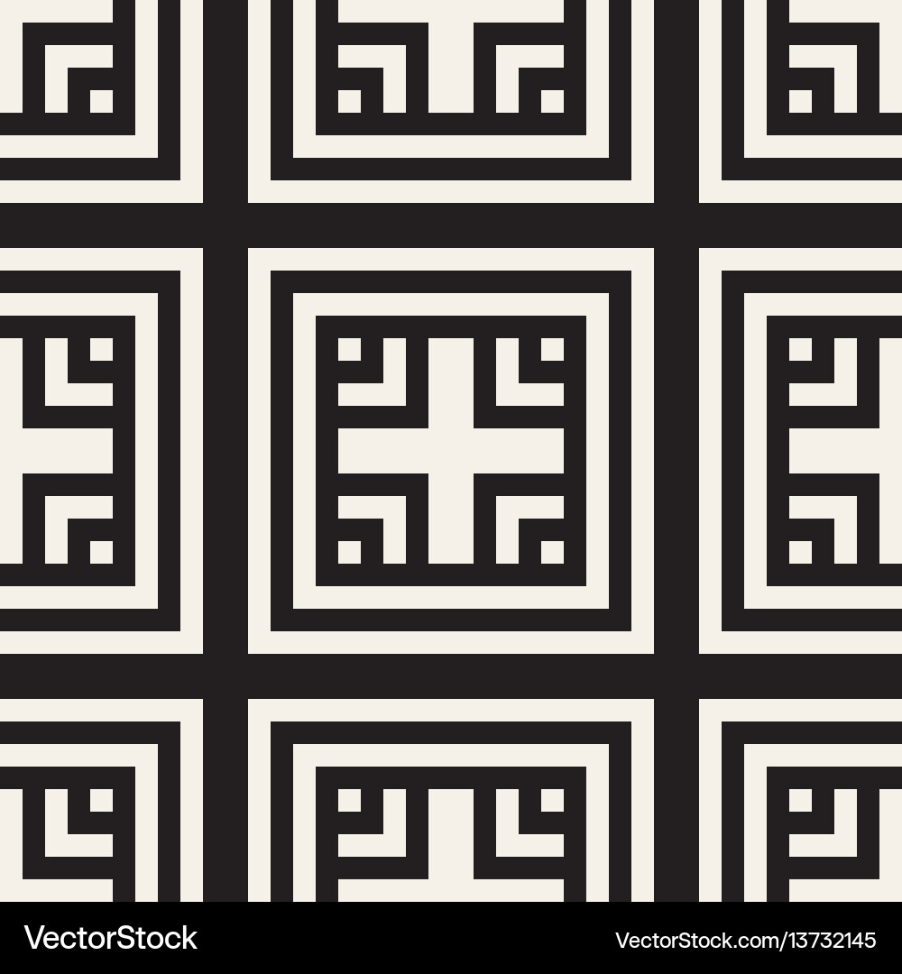 Geometric Grid Pattern Vector Image