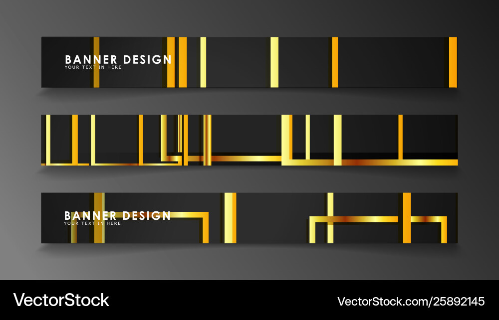Set a banner with rectangular background Set a banner with rectangular background vector image