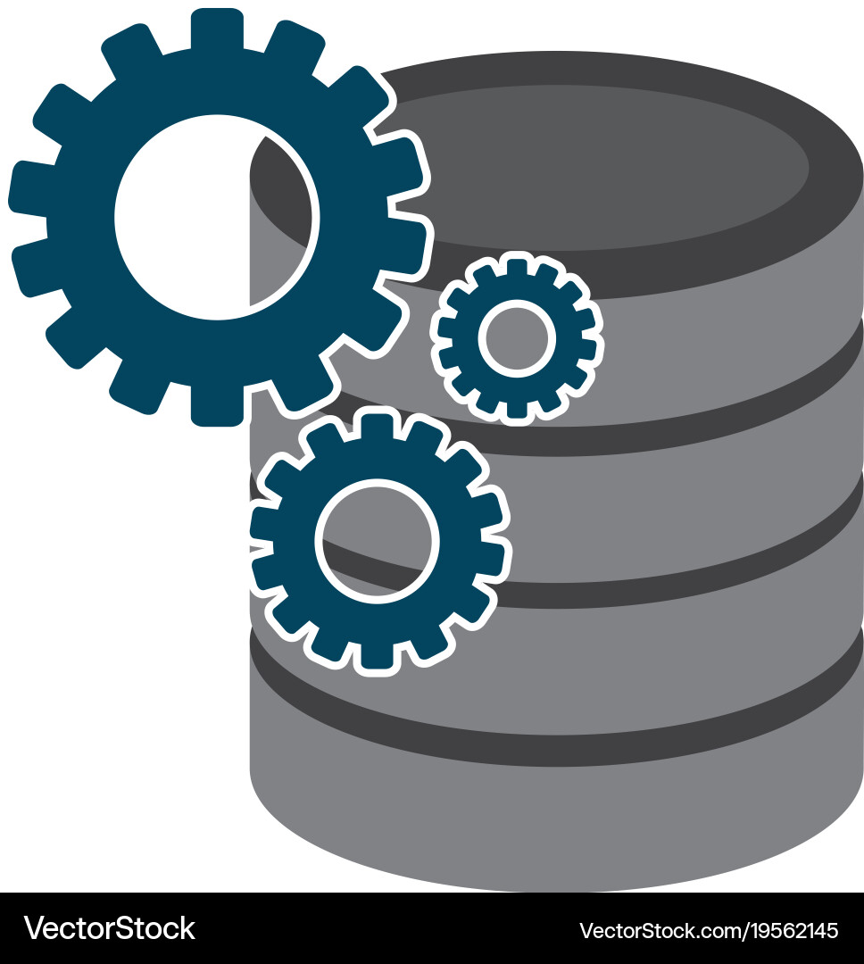 Web hosting design vector image