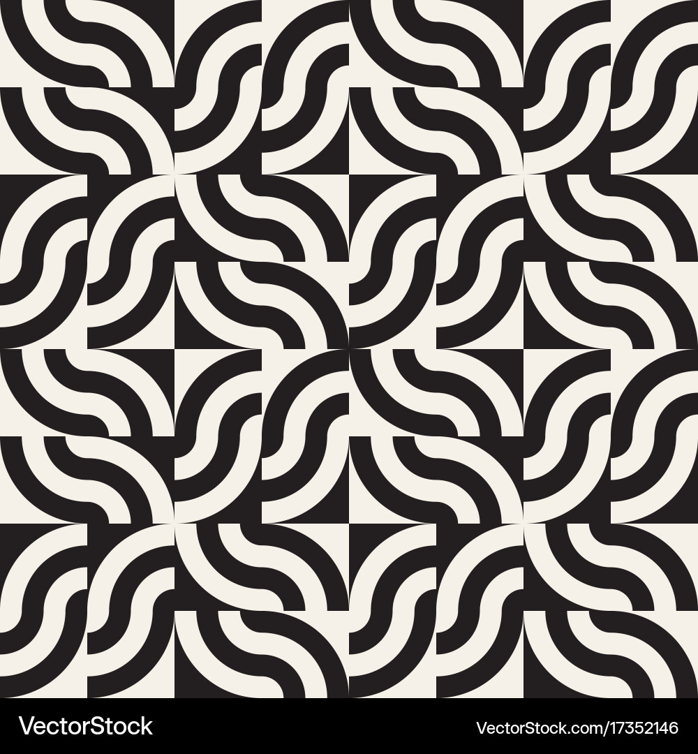 Abstract geometric pattern with stripes lines vector image