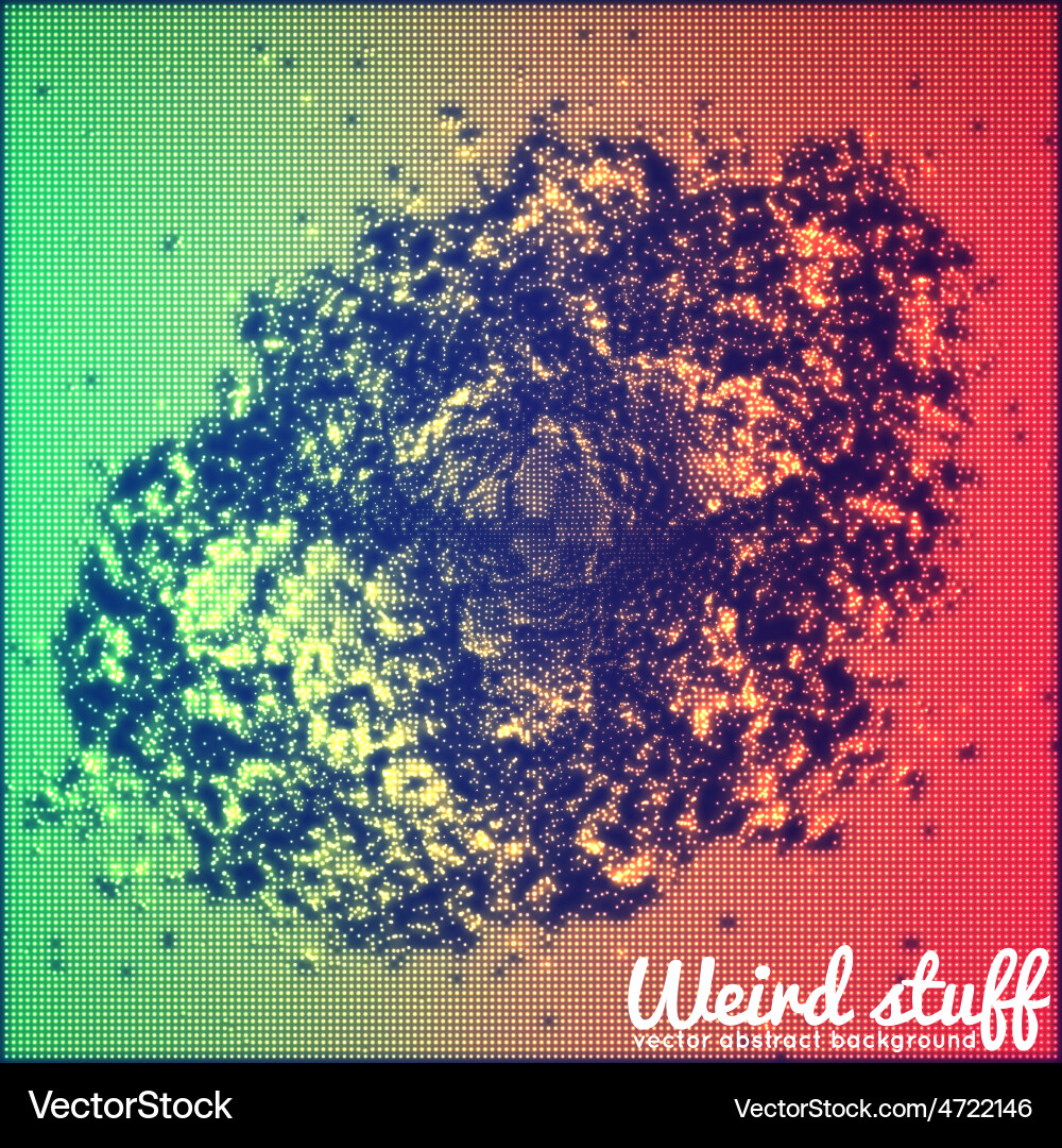 Abstract point mesh background vector image