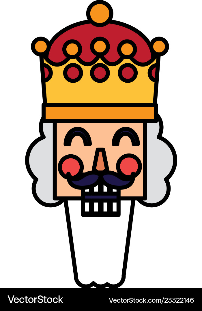 Nutcracker toy design Nutcracker toy design Vector Image