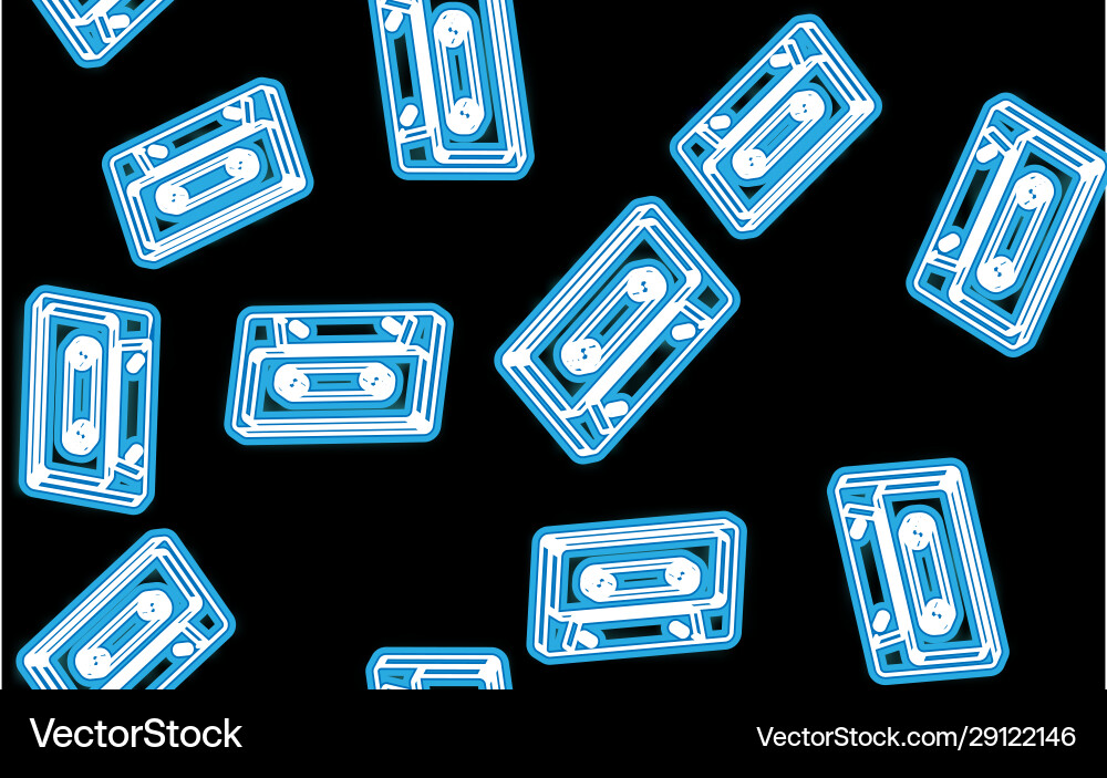Seamless pattern texture beautiful abstract vector image