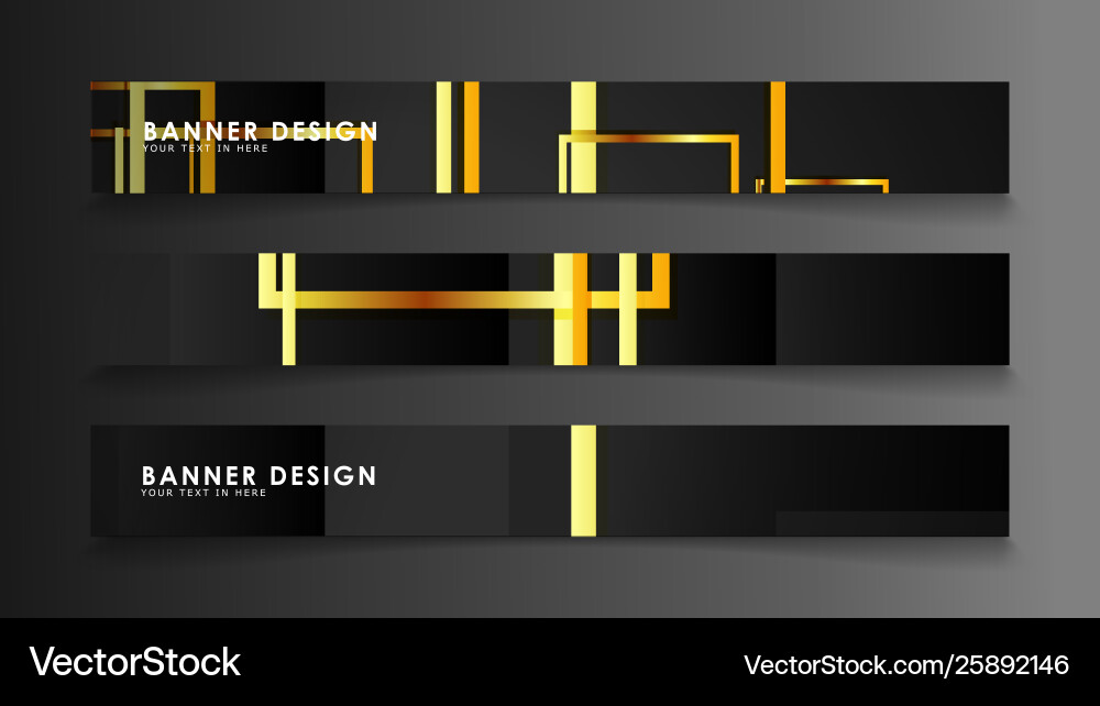 Set a banner with rectangular background Set a banner with rectangular background vector image