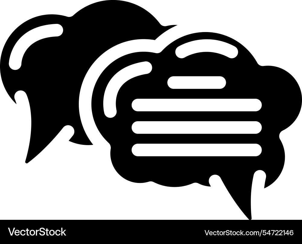 Speech Blase natürliche Sprache Verarbeitung nlp Speech Blase natürliche Sprache Verarbeitung nlp vektorbild
