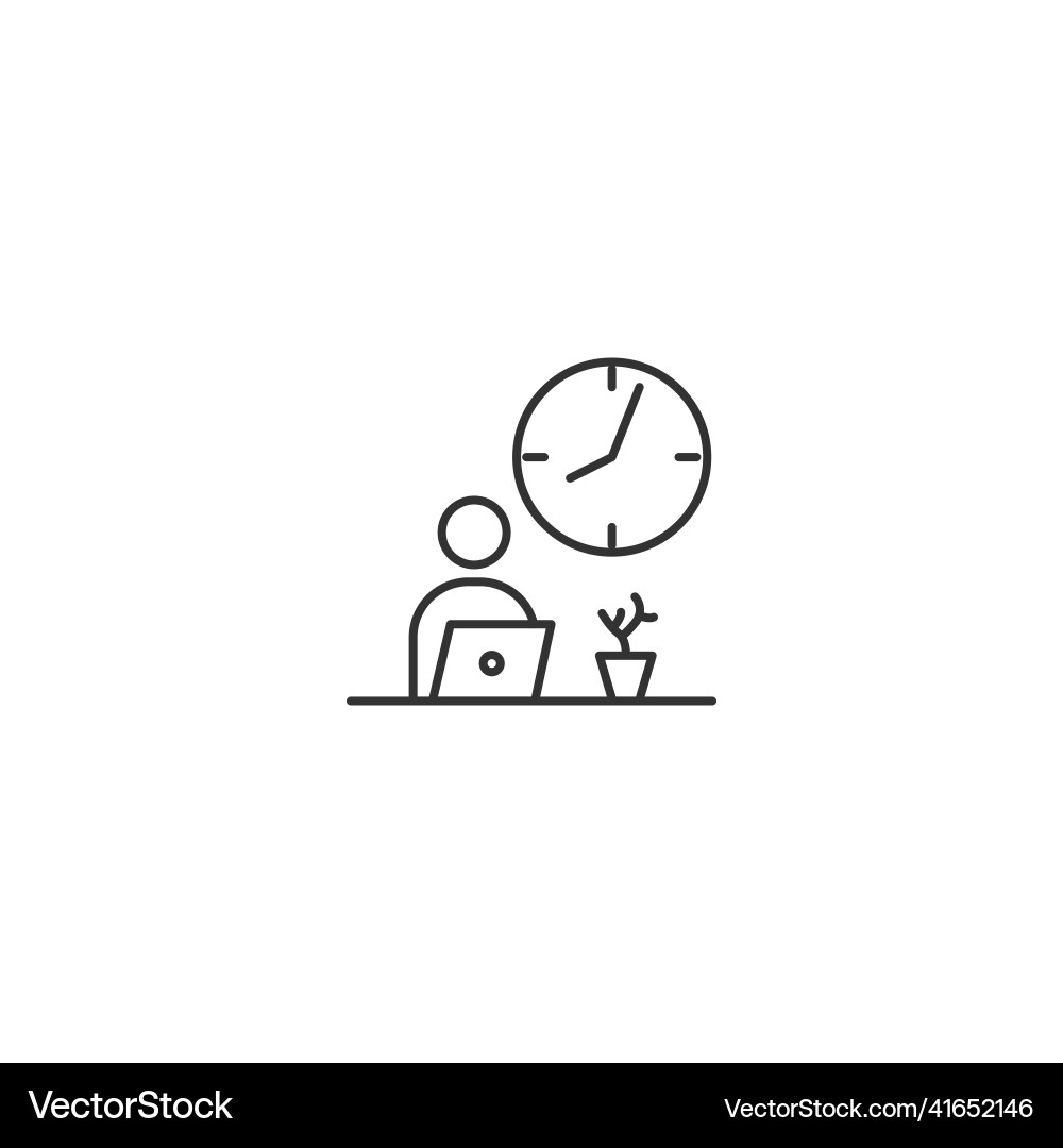 Virtuelle Video-Interview-Arbeitszeilen-Symbol-Bildschirm Virtuelle Video-Interview-Arbeitszeilen-Symbol-Bildschirm vektorbild