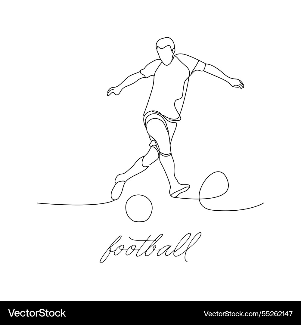 A stylish design created with single line A stylish design created with single line Vector Image