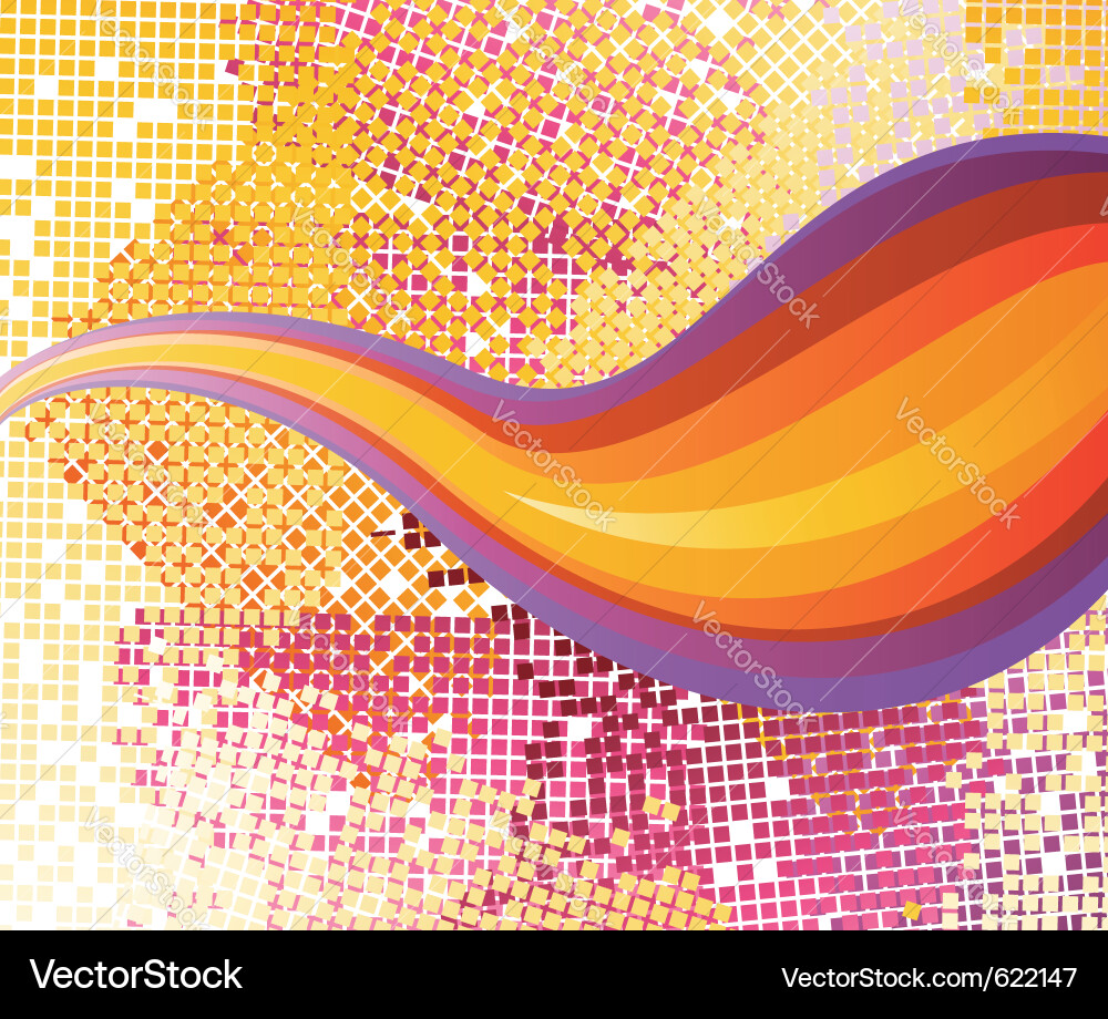Abstract rainbow background Vector Image