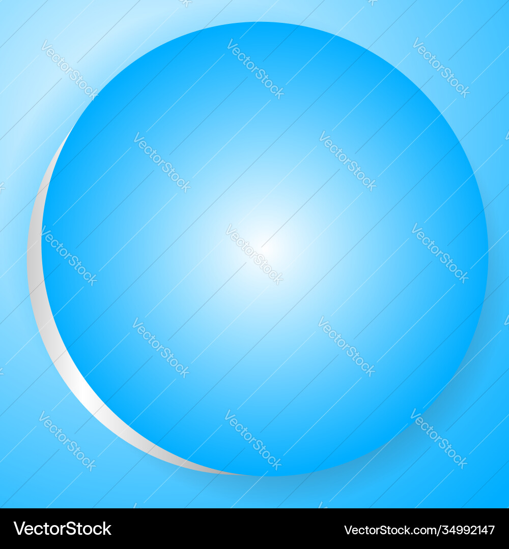 Circle orb sphere with blank empty space Circle orb sphere with blank empty space vector image