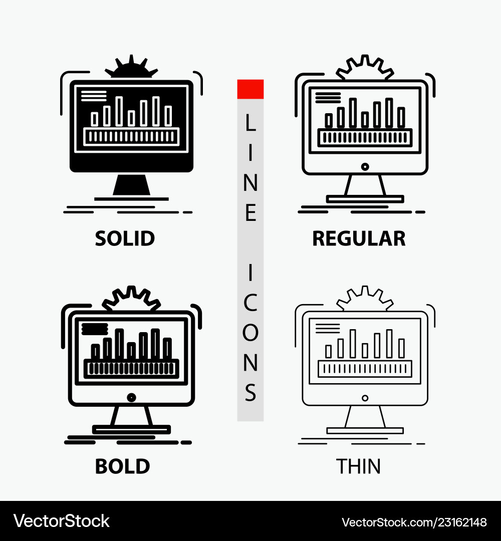 Dashboard admin monitor monitoring processing Dashboard admin monitor monitoring processing vector image