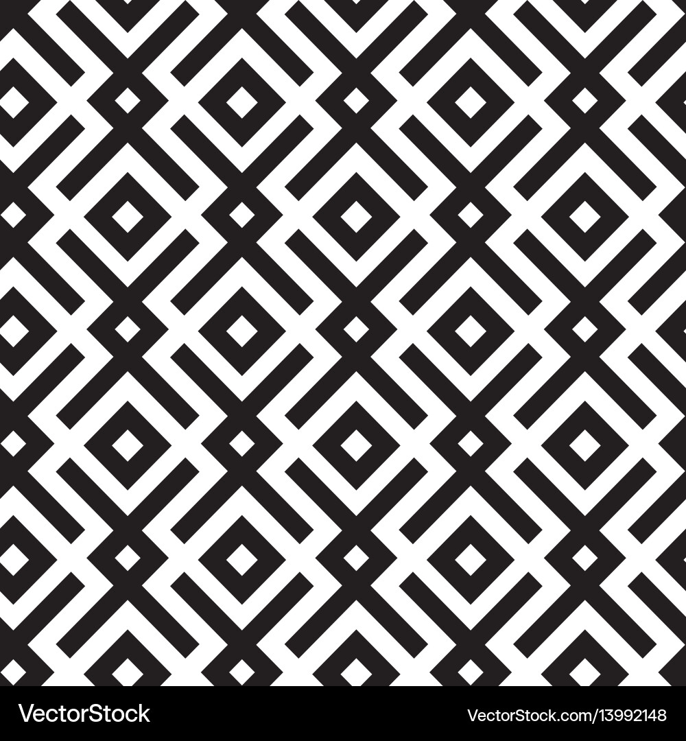 Geometric Square Pattern vector image