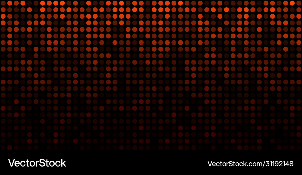 Gradient orange technology horizontal background Gradient orange technology horizontal background vector image