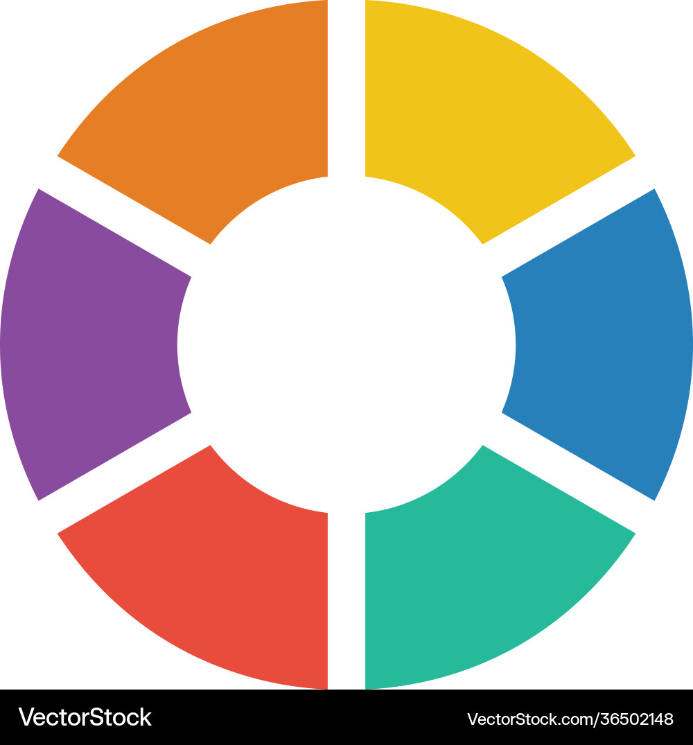 Pie chart icon graph diagram symbol for big data Pie chart icon graph diagram symbol for big data vector image
