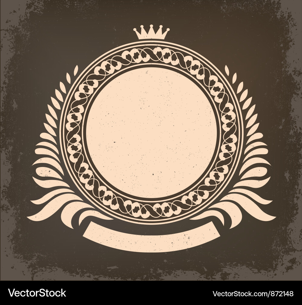 Retro label Vector Image