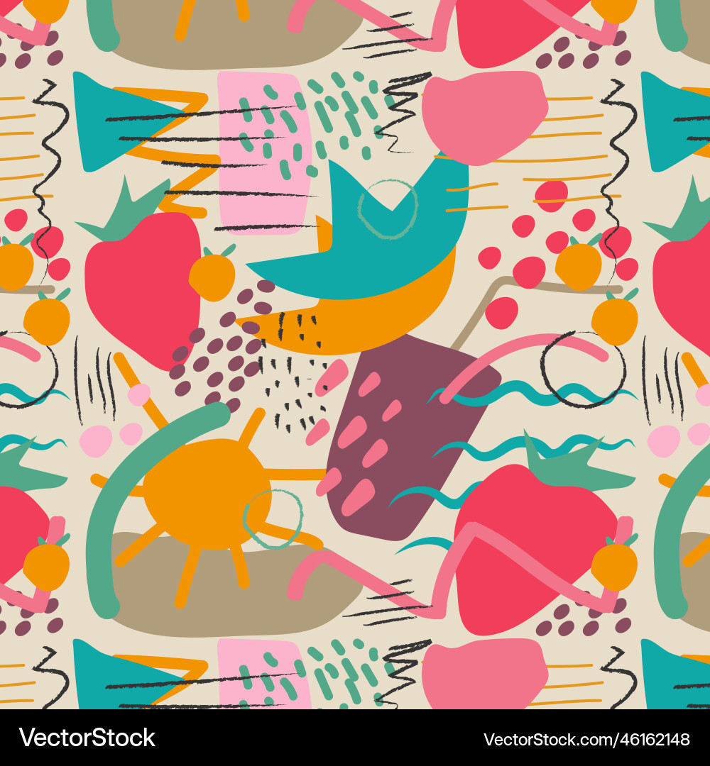 Seamless abstract pattern with nautical Seamless abstract pattern with nautical Vector Image