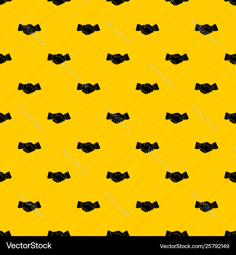 Handshake pattern Handshake pattern vector image
