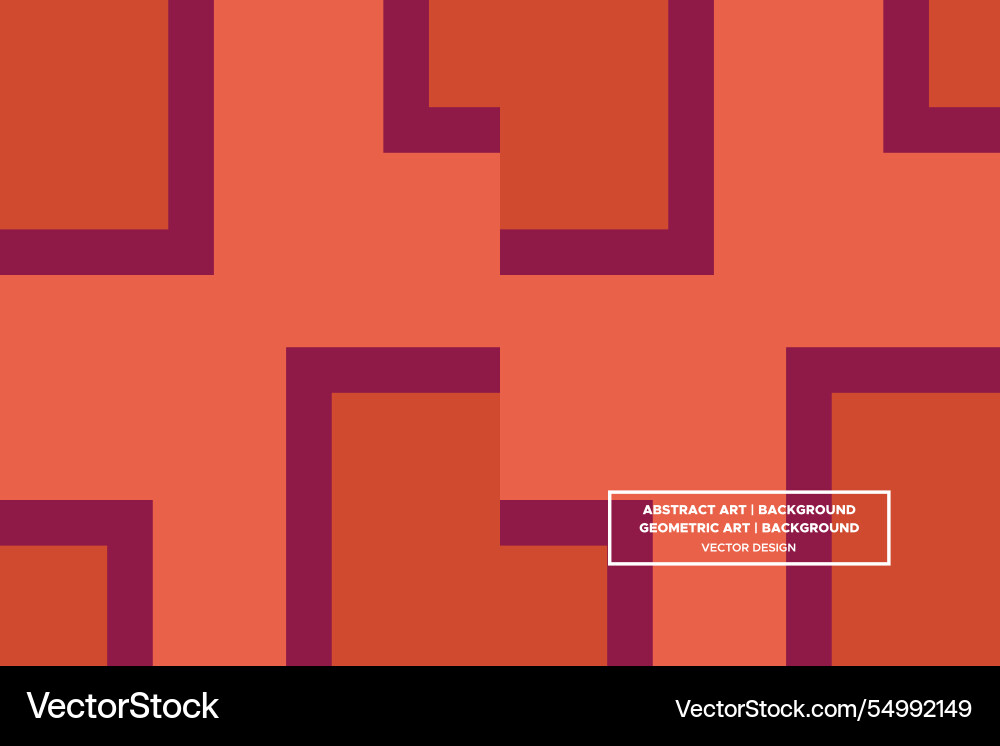 Rectangle shapes abstract background vector image