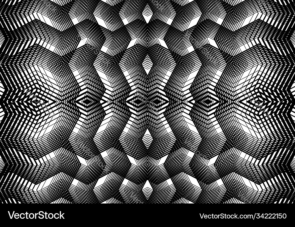 Repeatable and tileable grid mesh zig-zag Repeatable and tileable grid mesh zig-zag vector image
