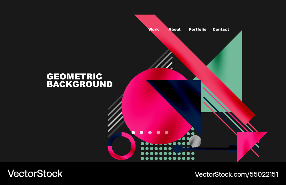 Geometric background showcasing sharp lines Geometric background showcasing sharp lines vector image