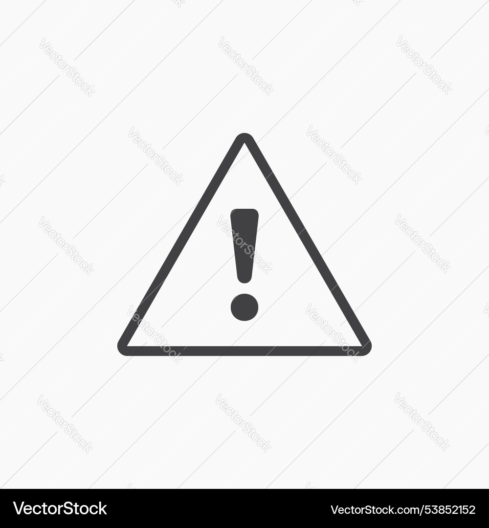 Alert vecor icon set Royalty Free Vector Image