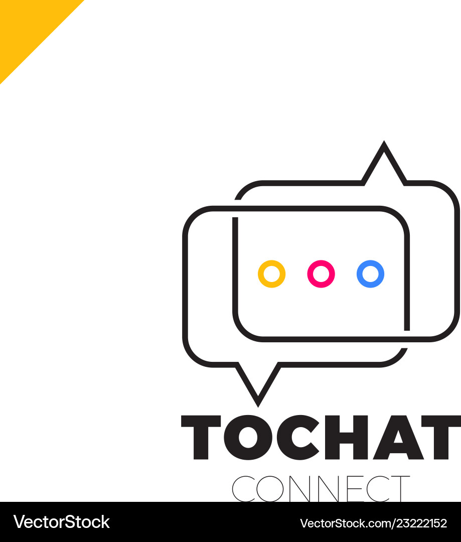Chat Bubble with Three Dots Icon Vector Image