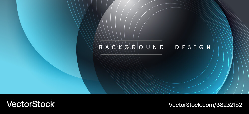 Gradient circles with shadows techno Gradient circles with shadows techno Vector Image