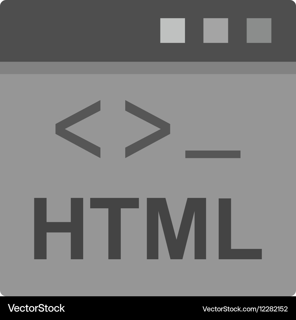 Html vector image