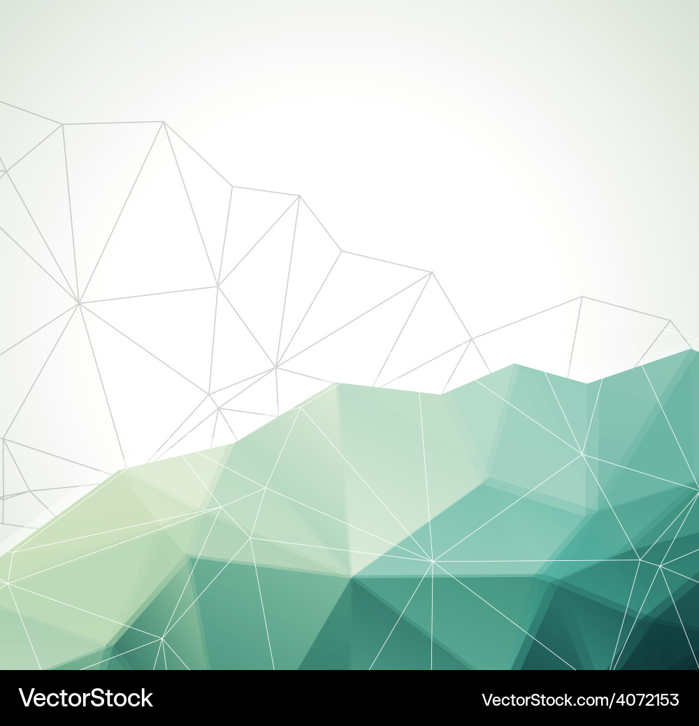 Abstract geometric background with triangle vector image