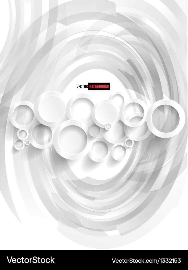 Abstract web design bubble Vector Image