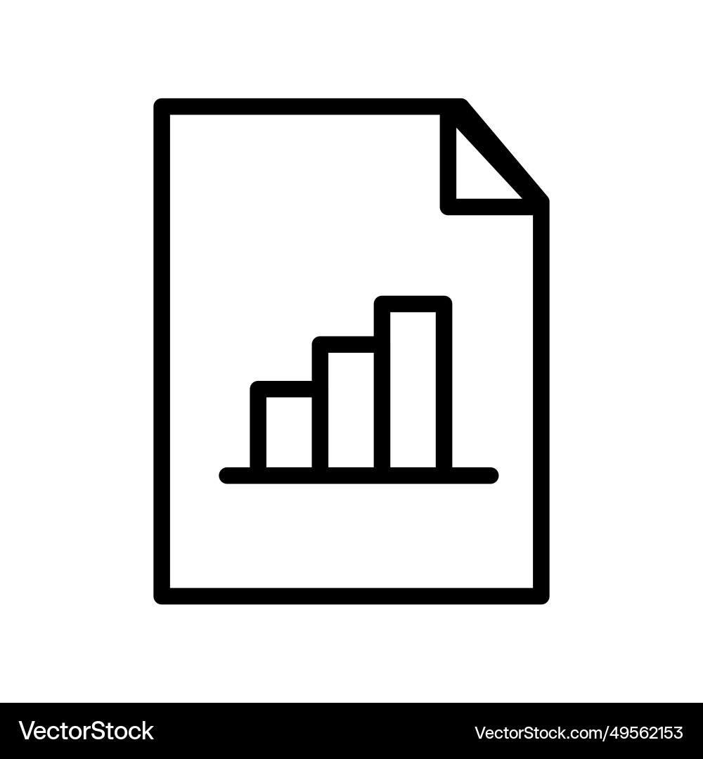 Audit file icon contains and information Audit file icon contains and information vector image